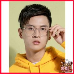 Kính tròn Nobita màu bạc - Phụ kiện thời trang cho học sinh sinh viên, phong cách năng động và hiện đại, bảo vệ mắt hiệu quả.