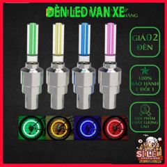 Set 2 Đèn LED Van Bánh Xe Ô Tô Xe Máy Đạp Thông Minh Từ Thiên Lộ - Chiếu Sáng Đẹp Mắt, Nhiều Màu Sắc Tùy Chọn, Dễ Dàng Lắp Đặt