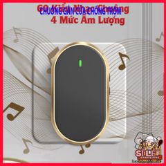 Chuông Cửa Không Dây Thông Minh - Chống Thấm Nước, Phạm Vi 300m, Âm Thanh Tùy Chọn, Tiện Ích Bảo Vệ Gia Đình