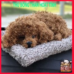 Phụ Kiện Trang Trí Xe Hơi Hình Chú Chó Dễ Thương - Gấu Bông Than Tre Hoạt Tính - Đồ Chơi Giáo Dục Cho Trẻ Em
