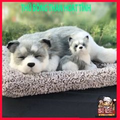 Phụ Kiện Trang Trí Xe Hơi Hình Chú Chó Dễ Thương - Gấu Bông Than Tre Hoạt Tính - Đồ Chơi Giáo Dục Cho Trẻ Em