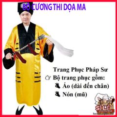 Bộ Trang Phục Halloween Hắc Bạch Vô Thường Diêm Vương Dành Cho Người Lớn - Trang Phục Cosplay Độc Đáo Cho Bữa Tiệc Hóa Trang