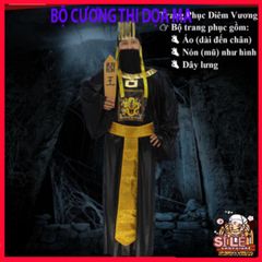 Bộ Trang Phục Halloween Hắc Bạch Vô Thường Diêm Vương Dành Cho Người Lớn - Trang Phục Cosplay Độc Đáo Cho Bữa Tiệc Hóa Trang