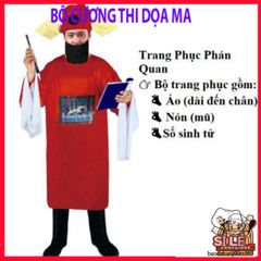 Bộ Trang Phục Halloween Hắc Bạch Vô Thường Diêm Vương Dành Cho Người Lớn - Trang Phục Cosplay Độc Đáo Cho Bữa Tiệc Hóa Trang