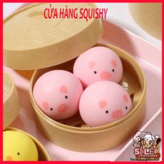 Bánh Tròn Ngũ Cốc Hoa Quả Squishy Mochi Siêu Đàn Hồi - Đồ Chơi Giải Tỏa Stress Dễ Thương, Mềm Mịn, Quà Tặng Ý Nghĩa Cho Tất Cả Lứa Tuổi
