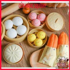 Bánh Tròn Ngũ Cốc Hoa Quả Squishy Mochi Siêu Đàn Hồi - Đồ Chơi Giải Tỏa Stress Dễ Thương, Mềm Mịn, Quà Tặng Ý Nghĩa Cho Tất Cả Lứa Tuổi