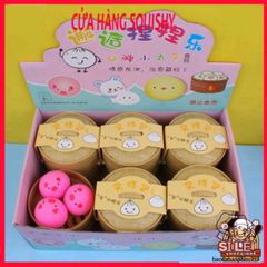 Bánh Tròn Ngũ Cốc Hoa Quả Squishy Mochi Siêu Đàn Hồi - Đồ Chơi Giải Tỏa Stress Dễ Thương, Mềm Mịn, Quà Tặng Ý Nghĩa Cho Tất Cả Lứa Tuổi