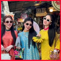 Kính Mát Retro Ulzzang TIN HIN HOT TREND - Kính Chụp Hình Vintage Phong Cách Nobita, Phụ Kiện Thời Trang Đi Biển  cho Nữ