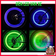 Đèn Led Trang Trí Gắn Chân Van Xe Đạp & Xe Máy - Phát Sáng Thời Trang Nắp Van Bike & Motorcycle Decor