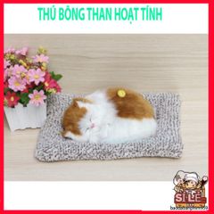 Thú Bông Khử Mùi Than Hoạt Tính - Trang Trí Ô Tô, Bàn Làm Việc, Quà Sinh Nhật Dành Cho Trẻ Em - Chó, Mèo Dễ Thương