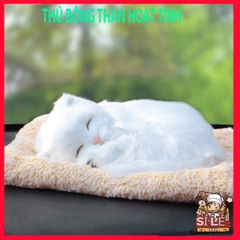 Thú Bông Khử Mùi Than Hoạt Tính - Trang Trí Ô Tô, Bàn Làm Việc, Quà Sinh Nhật Dành Cho Trẻ Em - Chó, Mèo Dễ Thương
