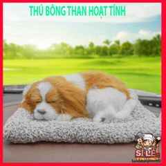 Thú Bông Khử Mùi Than Hoạt Tính - Trang Trí Ô Tô, Bàn Làm Việc, Quà Sinh Nhật Dành Cho Trẻ Em - Chó, Mèo Dễ Thương