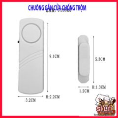 Còi Hú Báo Động 90dB An Ninh - Thiết Bị Ngăn Chặn Trộm, Chuông Cảnh Báo Gắn Cửa Tiện Lợi, Bảo Vệ Tổ Ấm Của Bạn
