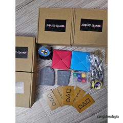 Mặt Nạ Lính Gác Trò Chơi Con Mực - Squid Game Cosplay Độc Đáo, Phụ Kiện Halloween Hot cho Trẻ Em và Người Lớn
