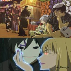Mặt Nạ Cosplay Đạn Đen Hiruko - Phụ Kiện Anime Halloween Độc Đáo Cho Sự Kiện Hóa Trang