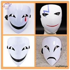 Mặt Nạ Cosplay Đạn Đen Hiruko - Phụ Kiện Anime Halloween Độc Đáo Cho Sự Kiện Hóa Trang