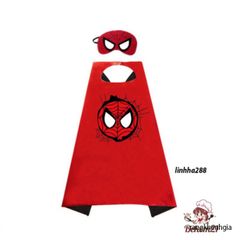 Áo Choàng Nhập Vai Siêu Anh Hùng Spiderman & Iron Man - Thời Trang Trẻ Em Chất Liệu Cotton An Toàn cho Bé 2-8 Tuổi