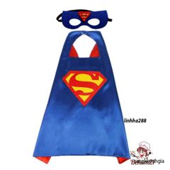 Áo Choàng Nhập Vai Siêu Anh Hùng Spiderman & Iron Man - Thời Trang Trẻ Em Chất Liệu Cotton An Toàn cho Bé 2-8 Tuổi