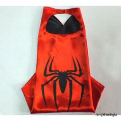 Áo choàng siêu anh hùng satin cao cấp - Phụ kiện thời trang nữ sang trọng, thiết kế độc đáo cho dịp Halloween và mùa hè nóng bức.