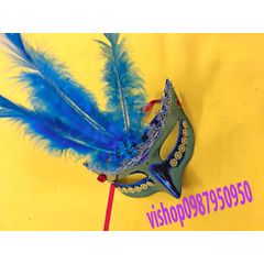 Mặt Nạ Lông Vũ Đèn LED - Phụ Kiện Thời Trang Độc Đáo Cho Tiệc Tùng Và Hóa Trang - Mẫu Ngẫu Nhiên Yêu Thích