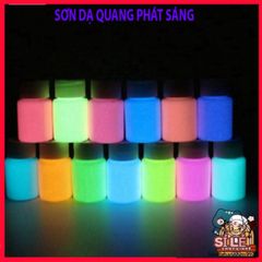 Sơn Dạ Quang 9 Màu Phát Sáng Rực Rỡ 22ml - Sáng Tạo Nghệ Thuật Đêm, An Toàn Cho Da, Dễ Dàng Rửa Sạch, Tạo Bối Cảnh Huyền Ảo