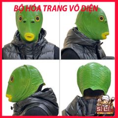 Mũ đội đầu cá xanh - Phụ kiện vui nhộn cho tiệc hóa trang, Halloween, Giáng sinh - Quà tặng độc đáo cho mọi lứa tuổi