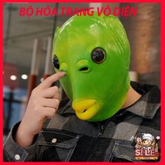 Mũ đội đầu cá xanh - Phụ kiện vui nhộn cho tiệc hóa trang, Halloween, Giáng sinh - Quà tặng độc đáo cho mọi lứa tuổi