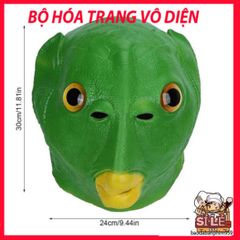 Mũ đội đầu cá xanh - Phụ kiện vui nhộn cho tiệc hóa trang, Halloween, Giáng sinh - Quà tặng độc đáo cho mọi lứa tuổi