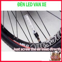 Đèn LED 5 Bóng Gắn Van Lốp Xe Đạp - Phát Sáng Nắp Van An Toàn Cho Ban Đêm - Phụ Kiện Xe Đẹp Mắt Chuyên Dụng
