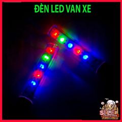 Đèn LED 5 Bóng Gắn Van Lốp Xe Đạp - Phát Sáng Nắp Van An Toàn Cho Ban Đêm - Phụ Kiện Xe Đẹp Mắt Chuyên Dụng