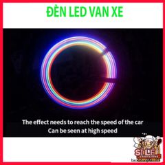 Đèn LED 5 Bóng Gắn Van Lốp Xe Đạp - Phát Sáng Nắp Van An Toàn Cho Ban Đêm - Phụ Kiện Xe Đẹp Mắt Chuyên Dụng