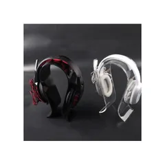 Giá Treo Tai Nghe Headphone Mika Trong Suốt - Đế Nhựa ABS Sang Trọng, Phù Hợp Trong Mọi Không Gian Làm Việc và Chơi Game