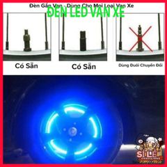 Đèn LED Gắn Van Xe Đạp Neon Amalife - Bộ 2 Đèn An Toàn Cho Xe Đạp, Xe Máy, Ô Tô - Dễ Dàng Lắp Đặt, Đa Dạng Màu Sắc