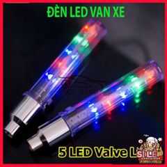 Đèn LED 5 Bóng Nháy 7 Màu Phát Sáng Khi Chạy - Phụ Kiện Trang Trí Xe Đạp, Xe Máy, Ô Tô - Tăng Cường An Toàn Và Phong Cách