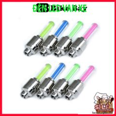 Đèn LED Gắn Van Xe Đạp và Xe Máy DV001 - Phát Sáng Tự Động An Toàn, Trang Trí Nắp Van, Nhiều Màu Sắc Cá Tính