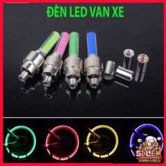 Đèn LED Gắn Van Xe Đạp và Xe Máy DV001 - Phát Sáng Tự Động An Toàn, Trang Trí Nắp Van, Nhiều Màu Sắc Cá Tính
