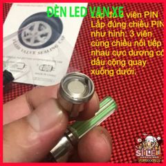 Đèn LED Gắn Van Bánh Xe Đạp và Ô Tô - Phát Sáng An Toàn Ban Đêm, Thiết Kế Độc Đáo, Nhiều Màu Sắc Thú Vị