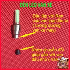 Đèn LED Gắn Van Bánh Xe Đạp và Ô Tô - Phát Sáng An Toàn Ban Đêm, Thiết Kế Độc Đáo, Nhiều Màu Sắc Thú Vị