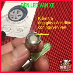 Đèn LED Gắn Van Bánh Xe Đạp và Ô Tô - Phát Sáng An Toàn Ban Đêm, Thiết Kế Độc Đáo, Nhiều Màu Sắc Thú Vị