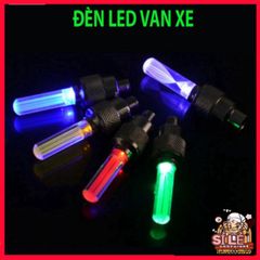 Đèn LED Gắn Van Bánh Xe Đạp và Ô Tô - Phát Sáng An Toàn Ban Đêm, Thiết Kế Độc Đáo, Nhiều Màu Sắc Thú Vị