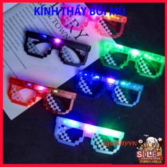 Kính Thuglife Phát Sáng LED - Kính Dự Tiệc Như Nobita, Phụ Kiện Thời Trang Cho Tiệc Tùng, Đám Cưới, Sinh Nhật