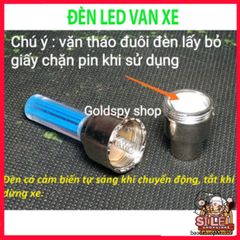 Đèn Led Phát Sáng Nắp Van Xe Máy, Xe Đạp, Ô Tô - Phụ Kiện Trang Trí Gắn Dễ Dàng, Tự Động Cực Đẹp, Quà Tặng Độc Đáo
