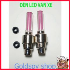 Đèn Led Phát Sáng Nắp Van Xe Máy, Xe Đạp, Ô Tô - Phụ Kiện Trang Trí Gắn Dễ Dàng, Tự Động Cực Đẹp, Quà Tặng Độc Đáo