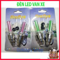 Đèn Led Phát Sáng Nắp Van Xe Máy, Xe Đạp, Ô Tô - Phụ Kiện Trang Trí Gắn Dễ Dàng, Tự Động Cực Đẹp, Quà Tặng Độc Đáo
