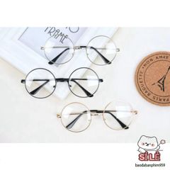 Kính Mát Tròn Nobita Thầy Bói D26 - Kính Thời Trang Nhiều Màu, Độc Đáo và Phong Cách Cho Mọi Dịp