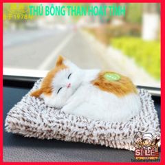 Thú Bông Khử Mùi Lõi Than Hoạt Tính Trang Trí Ô Tô - Bạn Đồng Hành Dễ Thương Giảm Căng Thẳng, Quà Tặng Ý Nghĩa Cho Dân Yêu Động Vật