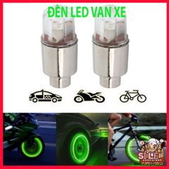 Bộ 4 hoặc 2 đèn LED nắp bánh xe ô tô và xe máy - Phụ kiện trang trí van lốp đột phá, an toàn và phong cách cho phương tiện di chuyển.