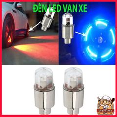 Bộ 4 hoặc 2 đèn LED nắp bánh xe ô tô và xe máy - Phụ kiện trang trí van lốp đột phá, an toàn và phong cách cho phương tiện di chuyển.