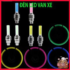 Đèn LED Neon Gắn Bánh Xe Đạp, Xe Máy, Ô Tô - Phụ Kiện An Toàn Trang Trí Phát Sáng Khi Lưu Thông, Thiết Kế Mới, Dễ Dàng Lắp Đặt