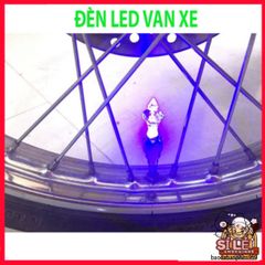 Đèn LED Gắn Van Xe - 7 Màu Sáng Tạo Ánh Sáng Độc Đáo Khi Di Chuyển, Phụ Kiện Ô Tô, Xe Máy, Xe Đạp Bền Bỉ Chống Nước